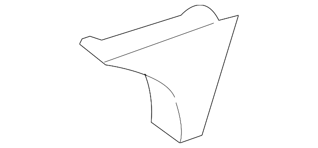 67673-60010 Деталь FRAME END CAP, RIGHT