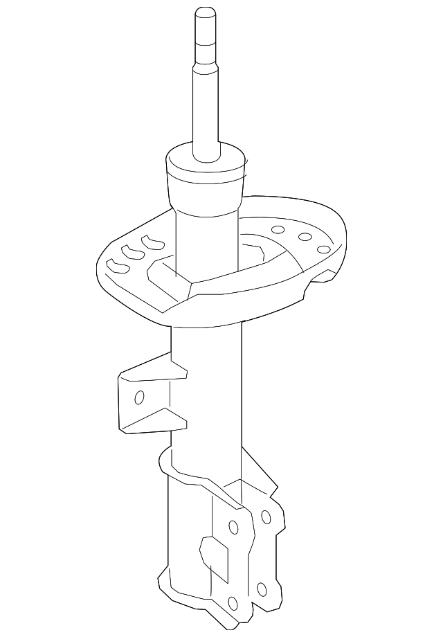 54651-2V151 STRUT, LEFT