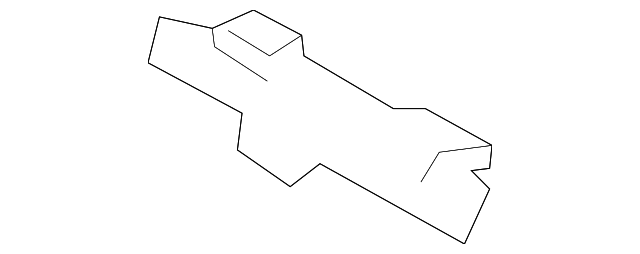 85333-2E000 Деталь REAR BRACKET, LEFT