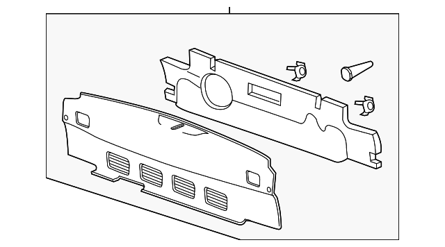 23233020 REAR PANEL TRIM
