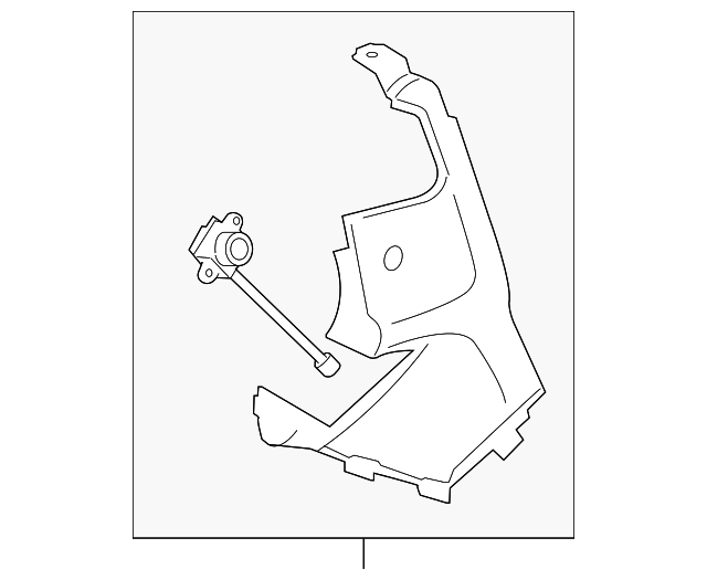 7383178J00 Деталь COLUMN COVER, LEFT
