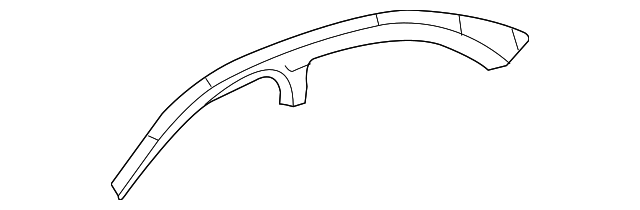 204-637-11-47 Деталь ROOF RAIL, LEFT