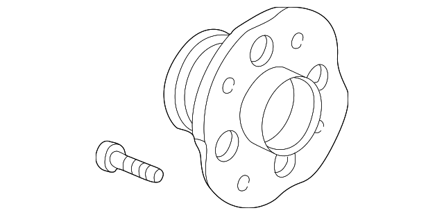 42200-S84-C31 Деталь BEARING ASSY., RR. HUB UNIT