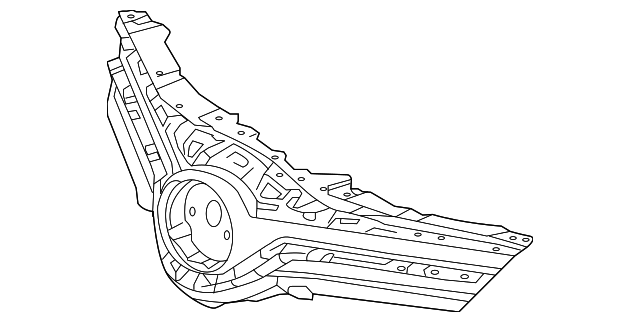 53111-0D810 Деталь UPPER GRILLE