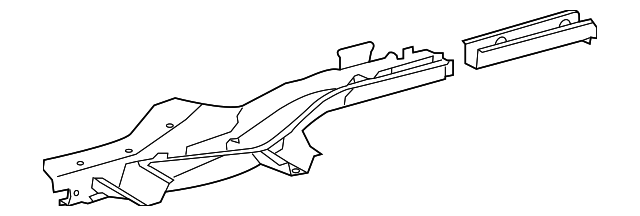 57602-42917 Деталь RAIL ASSY, LEFT
