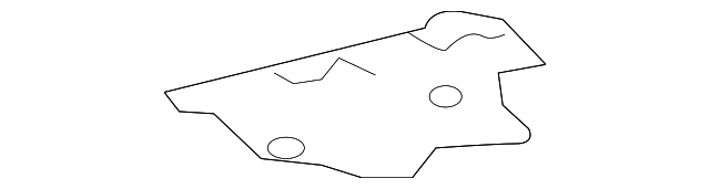 58318-0R020 Деталь SIDE BRACKET, LEFT
