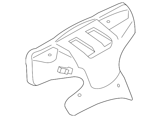 16590-3HC0A Деталь HEAT SHIELD