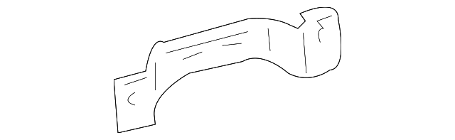 10267883 Деталь PULL HANDLE BRACKET, LEFT