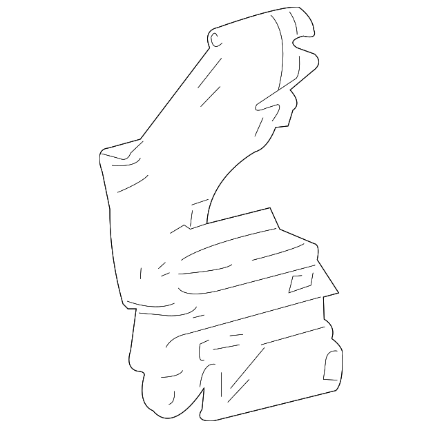 10307837 Деталь ABSORBER, LEFT