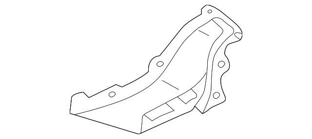 59123FE000 Деталь LOWER PLATE, RIGHT