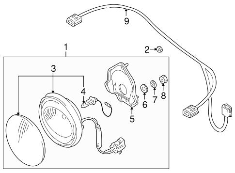 Protege BULBS - CHASSIS 5