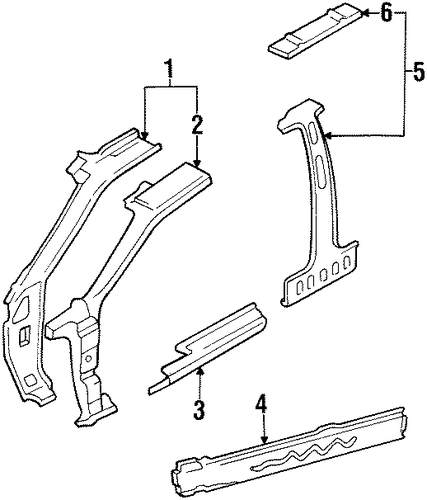 Sportage CENTER PILLAR