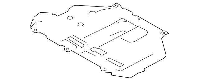 FV6Z-6P013-A Деталь UNDER COVER
