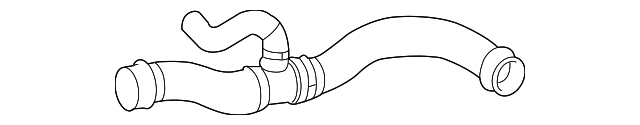 211-501-89-82 LOWER HOSE