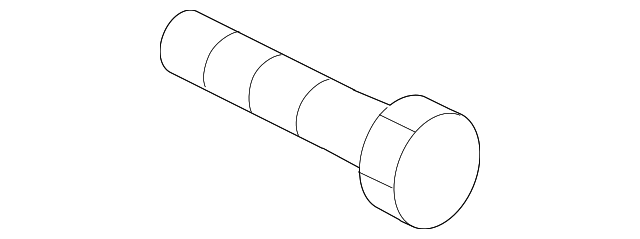 9YA0-21-102A Деталь SEAT BELT ASSY BOLT, LEFT