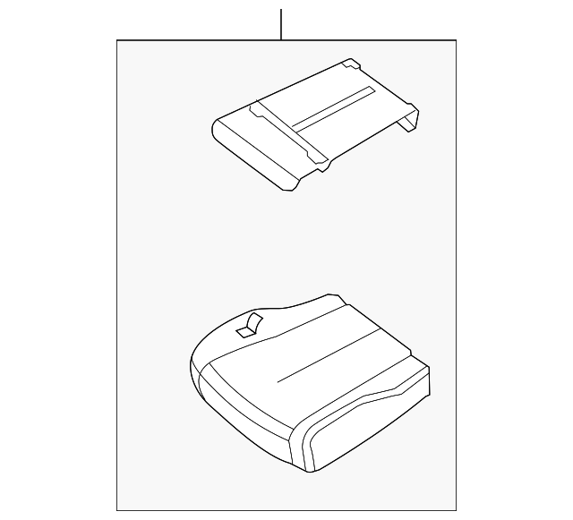 87350-ZX01A Деталь SEAT CUSHION