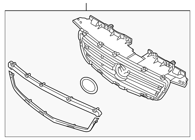 LD47-50-710 Деталь GRILLE ASSY