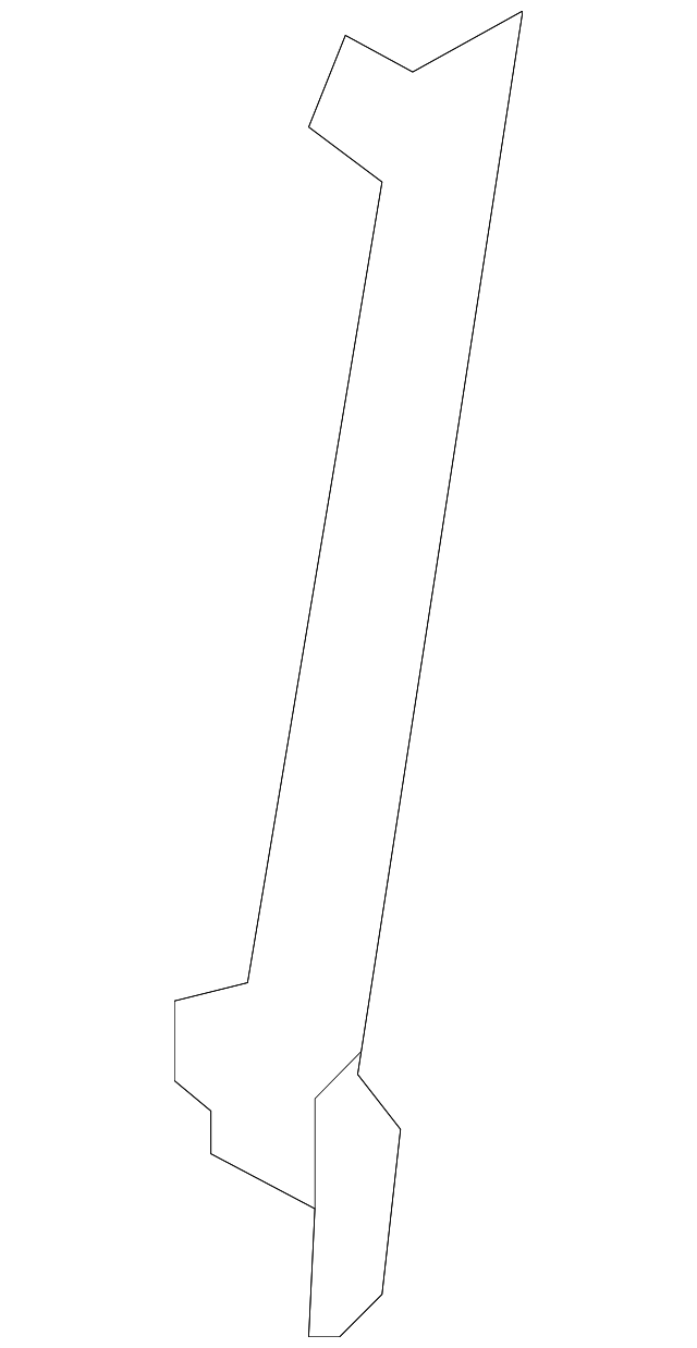 80216-3NA0A REAR GUIDE, RIGHT