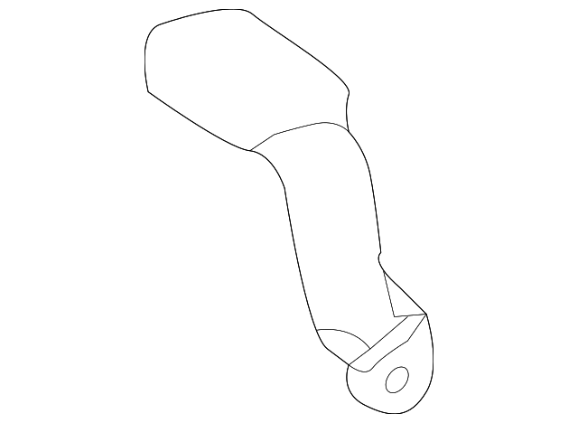 73380-0E100-A0 Деталь CENTER BUCKLE