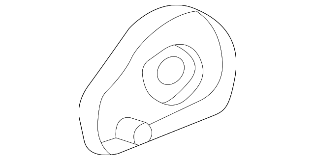 71876-04020-B0 Деталь RECLINE COVER, LEFT