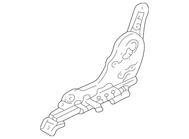72022-04070 Деталь SEAT TRACK, RIGHT