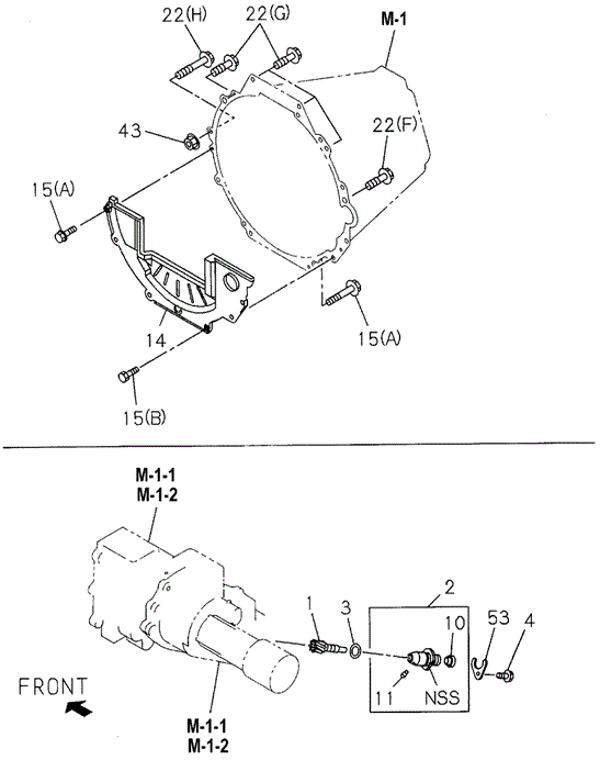 TRANSMISSION - MANUAL/MT SPEEDOMETER DRIVEN GEAR for 1995 Honda PASSPORT #1