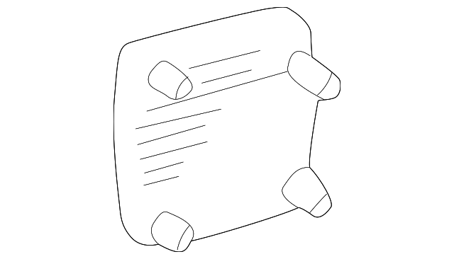 64384-08010-B0 Деталь SPEAKER GRILLE, LEFT