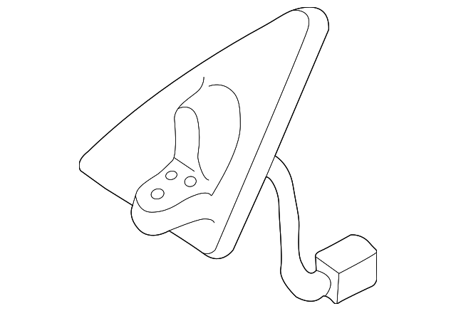 EC01-69-1G7 Деталь MOUNT BRACKET, LEFT