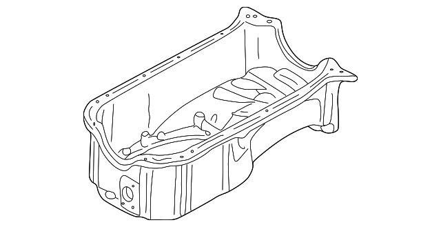 MD350318 OIL PAN