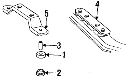 Dakota ENGINE & TRANS MOUNTING