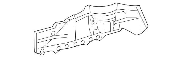 57116-02031 Деталь OUTER RAIL, LEFT