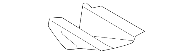57535-02020 Деталь REAR RAIL BRACE, RIGHT