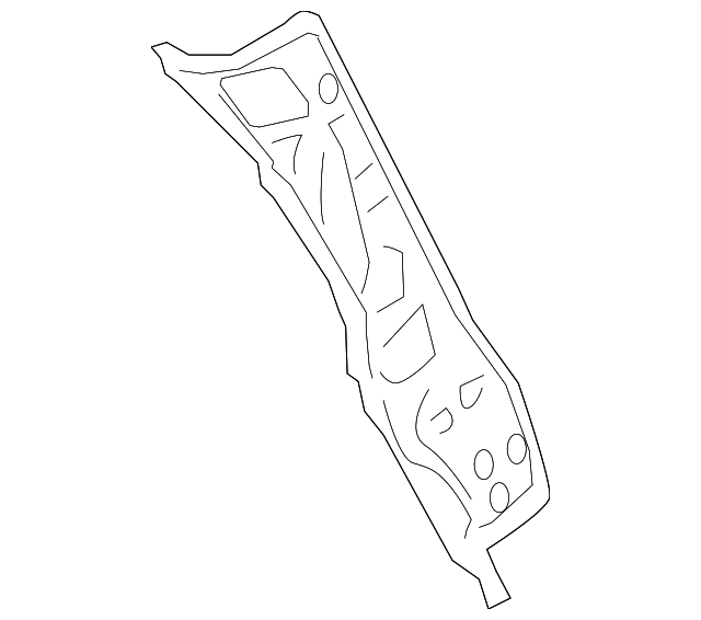 776311LA0A Деталь INNER PILLAR, LEFT