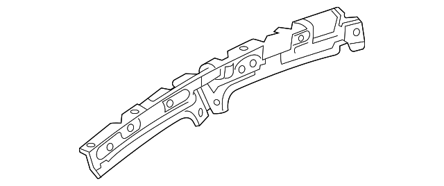 BBM4-71-05YB Деталь ROOF RAIL, LEFT