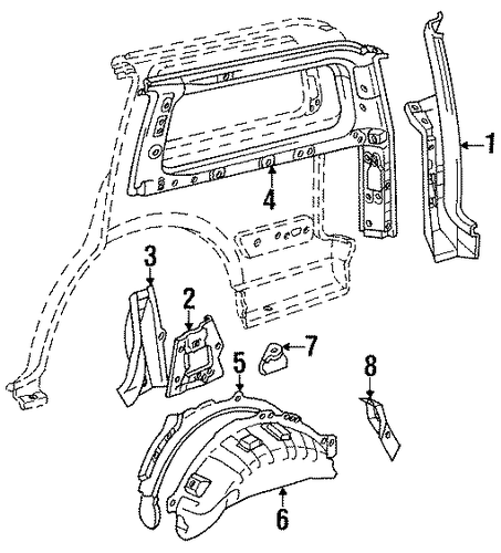 Land Cruiser INNER COMPONENTS 2