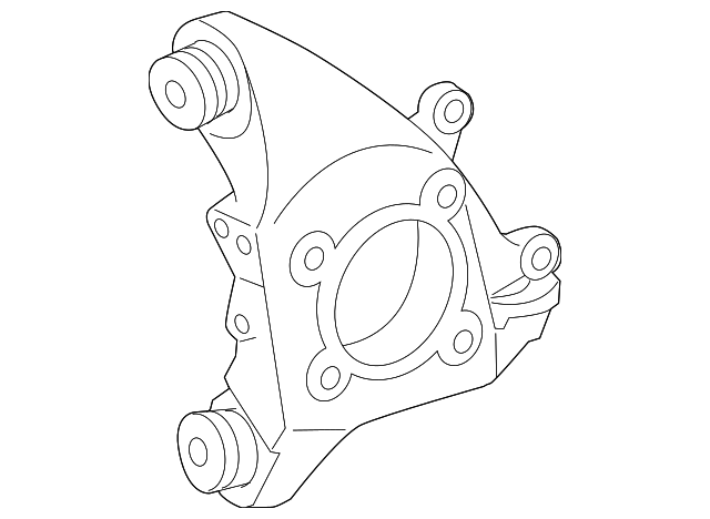 42304-0C020 Деталь KNUCKLE, RIGHT