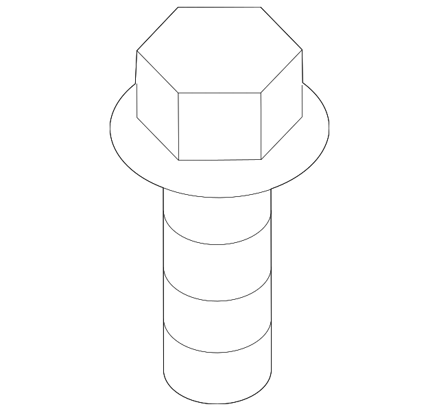 19317058 Деталь UPPER TIE BAR BOLT