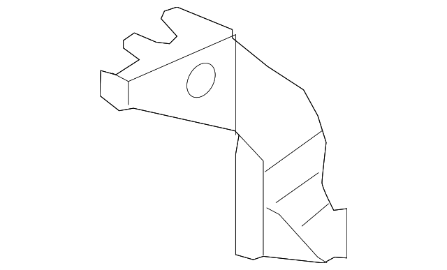 19317521 Деталь SIDE SUPPORT, LEFT