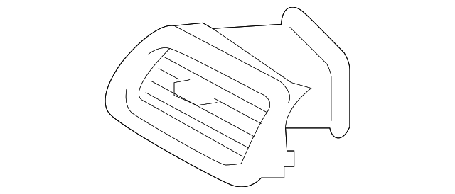 97480-C6100CP5 Деталь AIR OUTLET VENT, LEFT