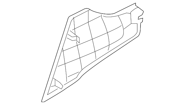 84614-B2000EQ SIDE COVER, LEFT