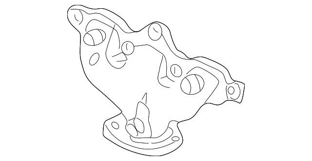 18000-P8A-A01 Деталь MANIFOLD ASSY., FR. EX.
