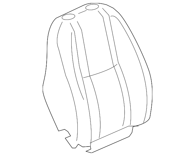 20774341 SEAT BACK COVER