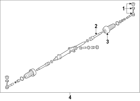 Forester STEERING GEAR & LINKAGE 2