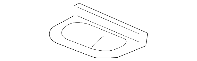 10440599 Деталь DASH PANEL COVER