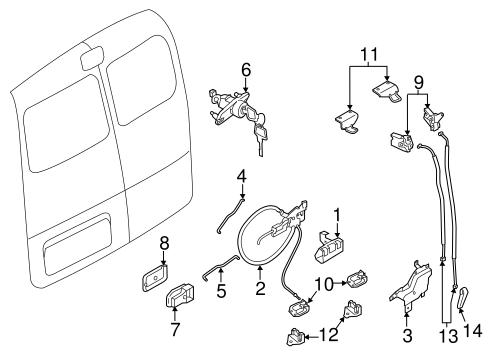 NV200 LOCK & HARDWARE 5