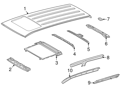 Land Cruiser ROOF & COMPONENTS