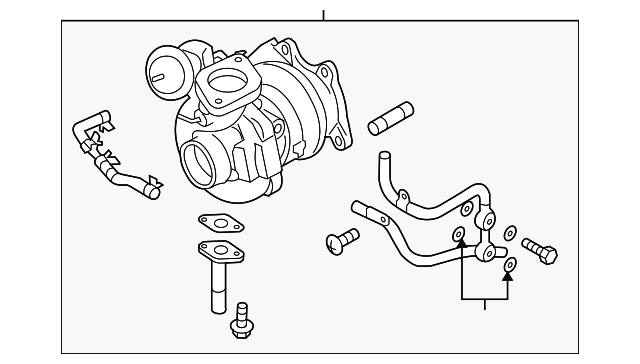 14411AA511 Деталь TURBOCHARGER