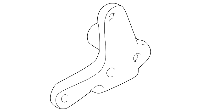 MR403531 Деталь POWER STEERING PUMP SUPPORT BRACKET