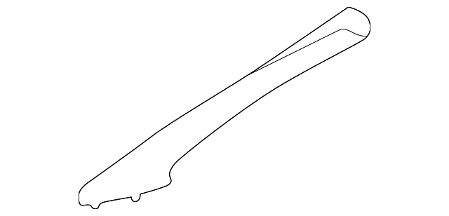 15262942 WINDSHIELD PILLAR TRIM, LEFT