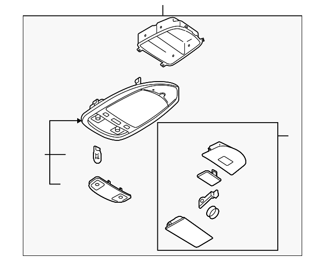 LC6369970D03 Деталь CONSOLE ASSY